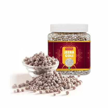 Puramio Jeera Goli | Pure and Premium | Good for Digestion | After Meal Digestive Mouth Freshner,
