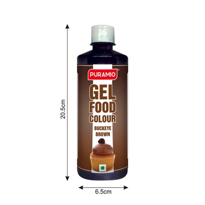Puramio Gel Food Colour - Buckeye Brown,