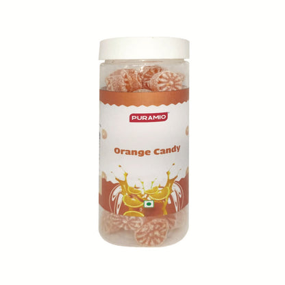 Puramio Candies Combo Pack of 5- Orange, Pan, Strawberry, Kachha Aam & Masala, 200g Each