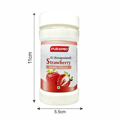 Puramio EC (Encapsulated) Powder Flavour - Strawberry, 100g