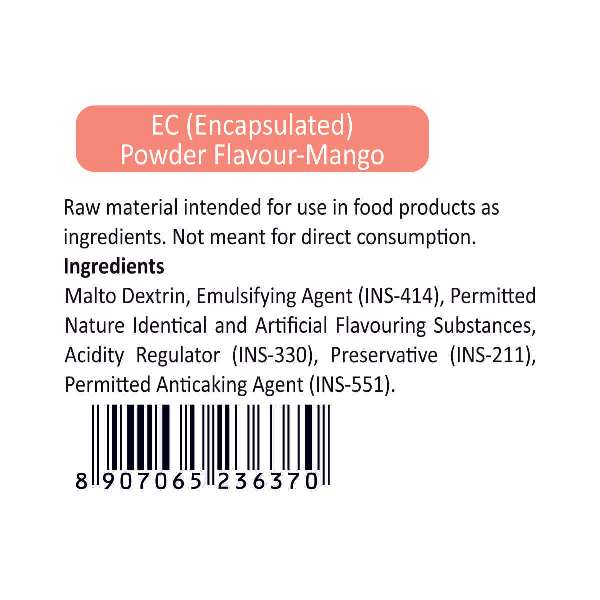 Puramio EC (Encapsulated) Powder Flavour - Strawberry, 100g