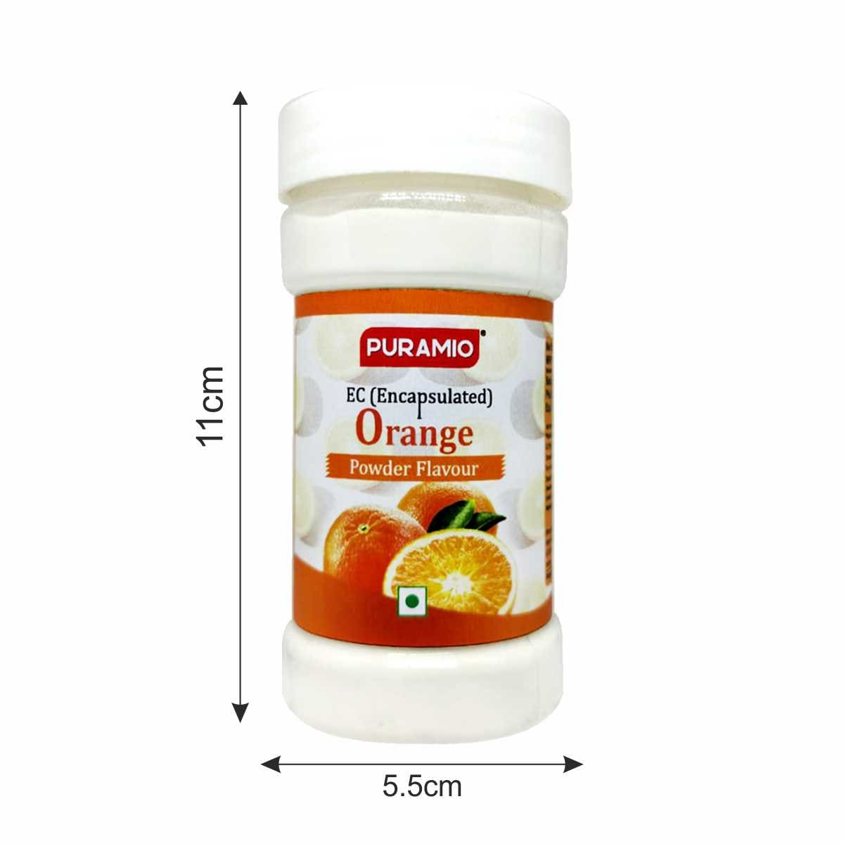 Puramio EC (Encapsulated) Powder Flavour - Orange, 100g