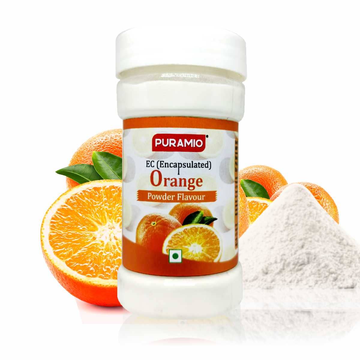 Puramio EC (Encapsulated) Powder Flavour - Orange, 100g