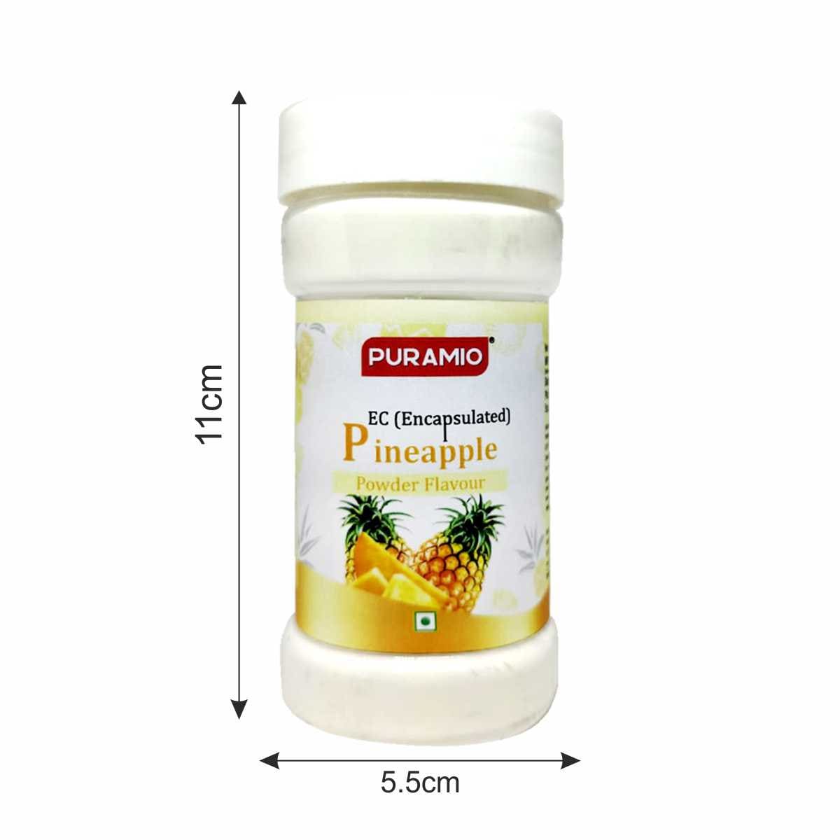 Puramio EC (Encapsulated) Powder Flavour - Pineapple, 100g