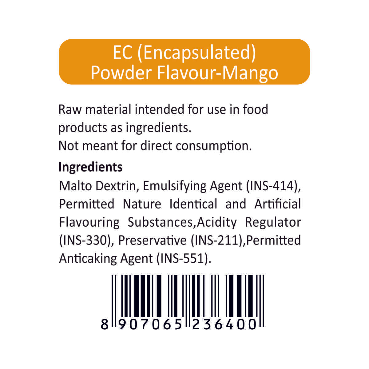 Puramio EC (Encapsulated) Powder Flavour - Pineapple, 100g
