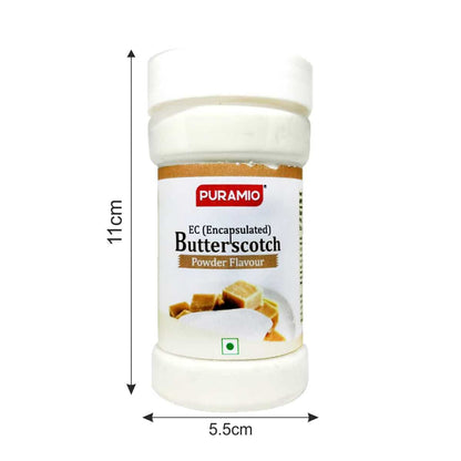 Puramio EC (Encapsulated) Powder Flavour - Butterscotch, 100g