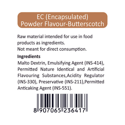 Puramio EC (Encapsulated) Powder Flavour - Butterscotch, 100g