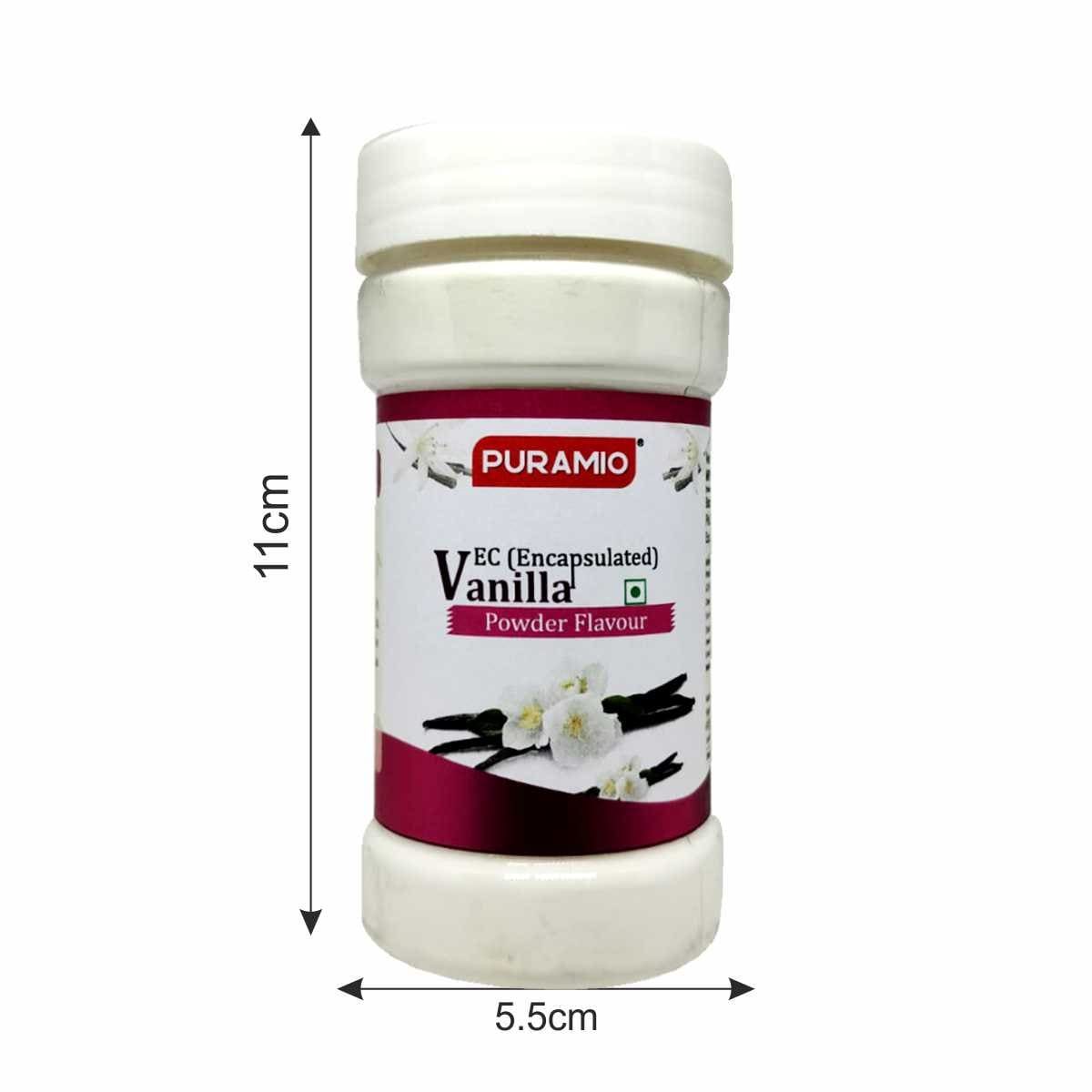Puramio EC (Encapsulated) Powder Flavour - Vanilla, 100g
