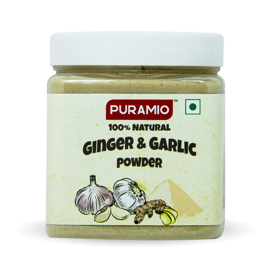Puramio Ginger & Garlic Powder , 250g