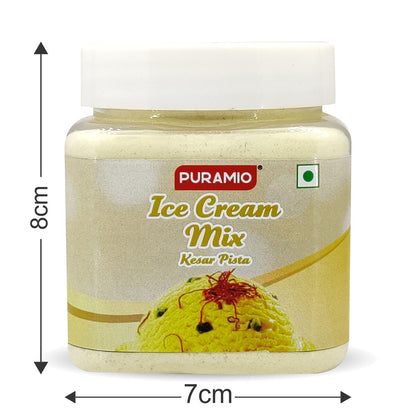 Puramio Ice Cream Mix, 250g (Kesar Pista)