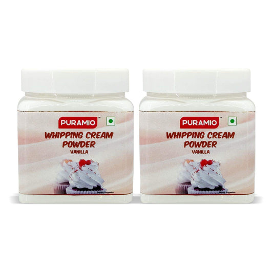Puramio Whipping Cream Powder - Vanilla - [250g x 2= 500g]