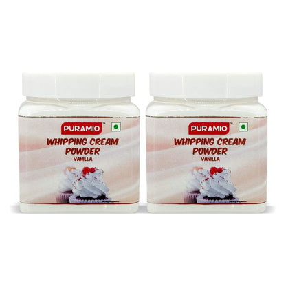 Puramio Whipping Cream Powder - Vanilla - [250g x 2= 500g]