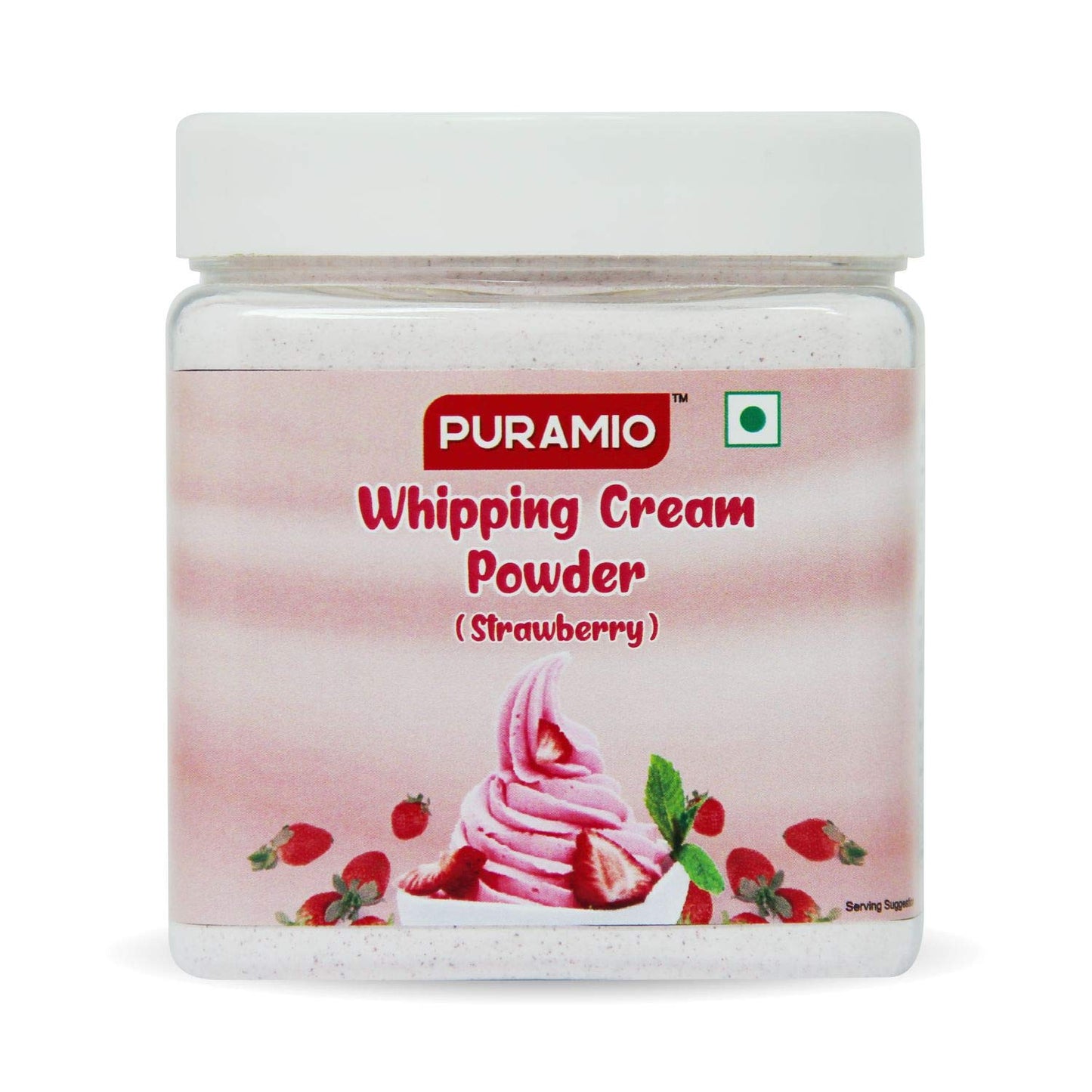 Puramio Whipping Cream Powder (Strawberry)