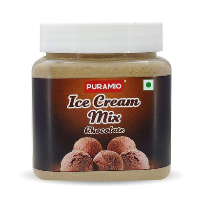Puramio Icecream Mix, 250gm Each (Pack of 6)- Vanilla, Chocolate, Strawberry, Mango, Kesar Pista, Butterscotch - (250g Each (Pack of 6))