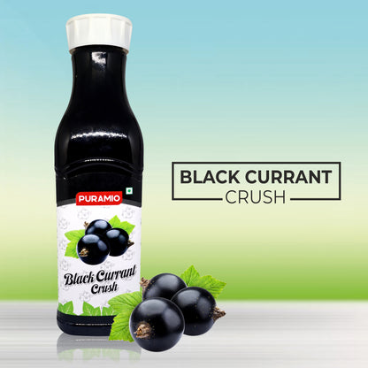 Puramio Fruit Crush - Blackcurrant, 750ml