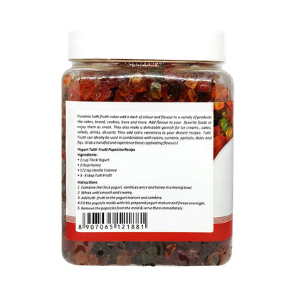 Puramio Combo of Tutti Frutti - Mix & Red, 800g Each (Pack of 2)