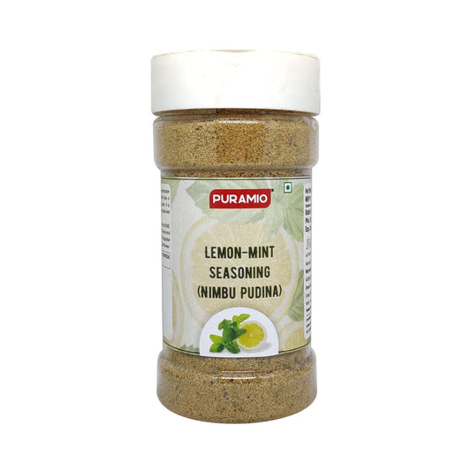 Puramio Lemon-Mint Seasoning (Nimbu Pudina), 100g