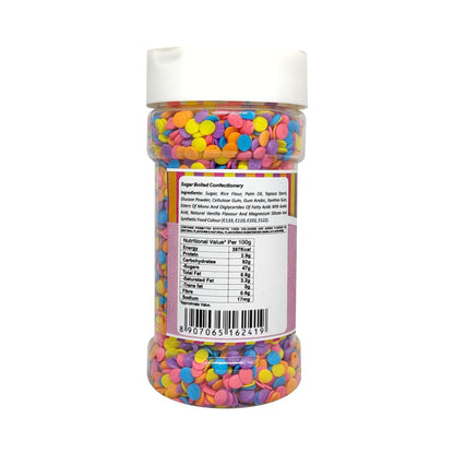 Puramio Multicolor Disc - Big for Cake Decoration, 125g