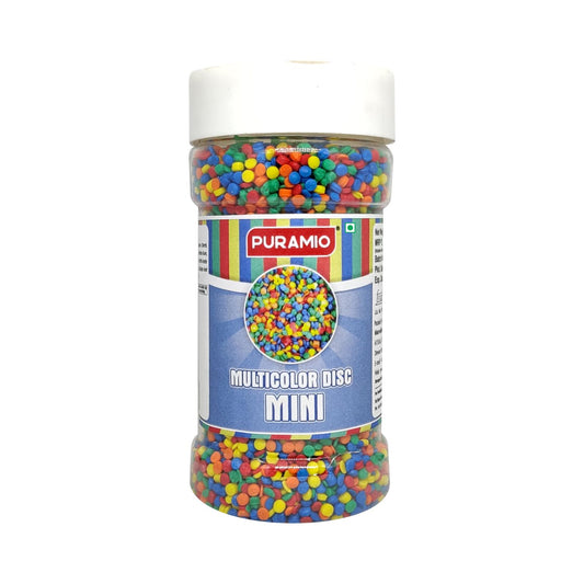 Puramio Multicolor Disc - Mini for Cake Decoration, 125g