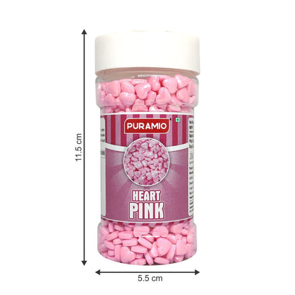 Puramio Heart - Pink | for Cake Decoration, 150g