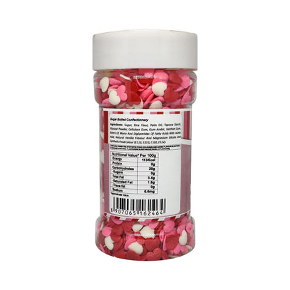 Puramio Heart Candy - Multicolor | for Cake Decoration, 125g
