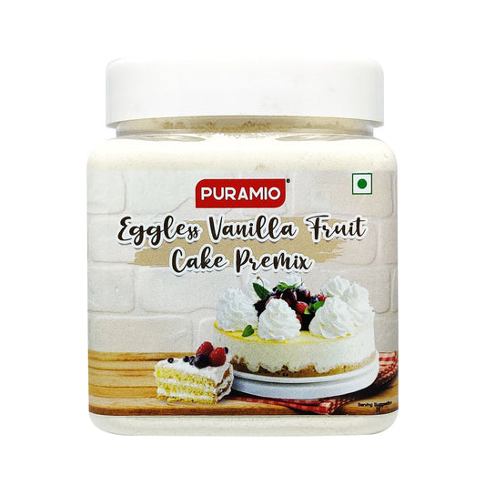 Puramio Eggless Vanilla Fruit Cake Premix