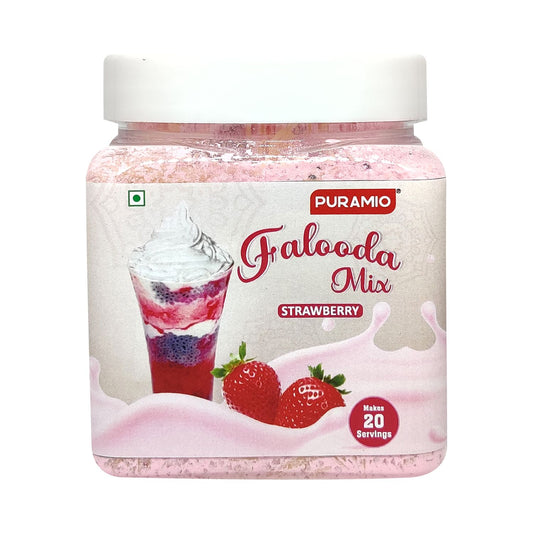 Puramio Falooda Mix Strawberry, 500g