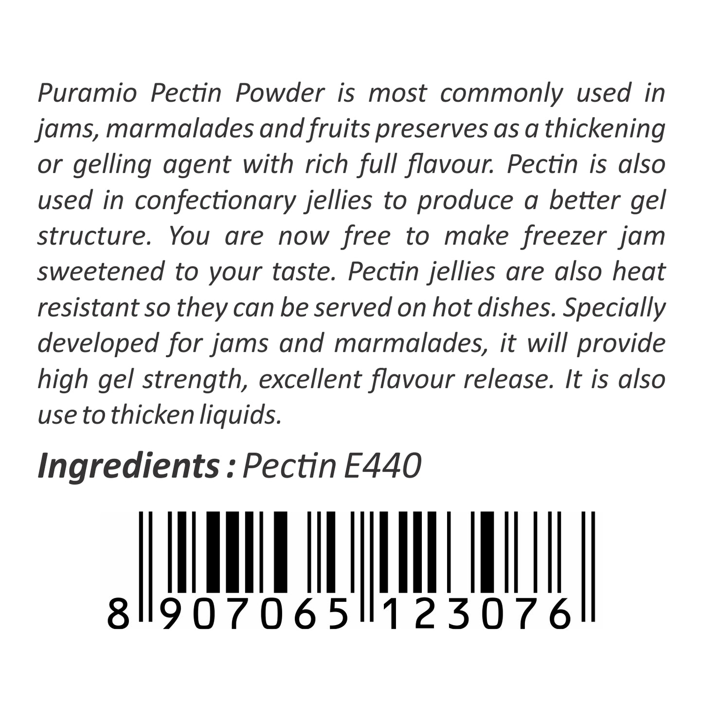 Puramio Pectin Powder
