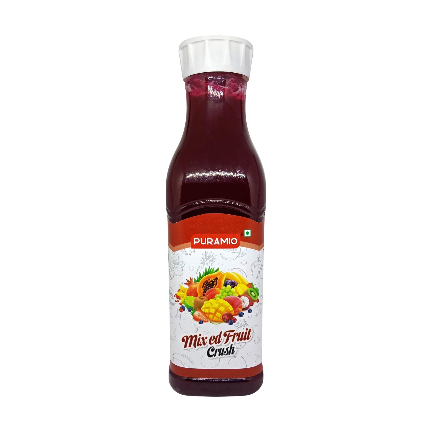 Puramio Fruit Crush- Mix Fruit, 750ml