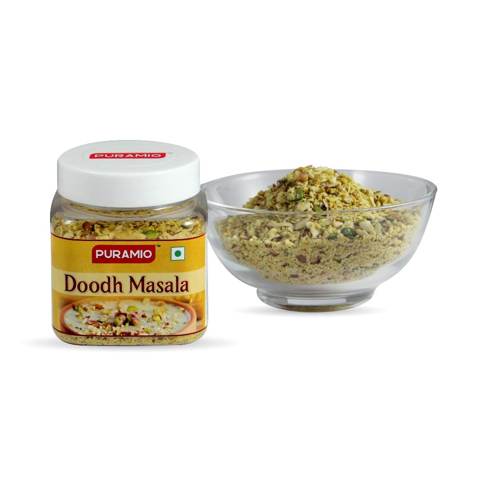 Puramio Premium Home Made Combo Pack - Doodh Masala (125g), Chai Masala (150g) and Chhach Masala , 250g