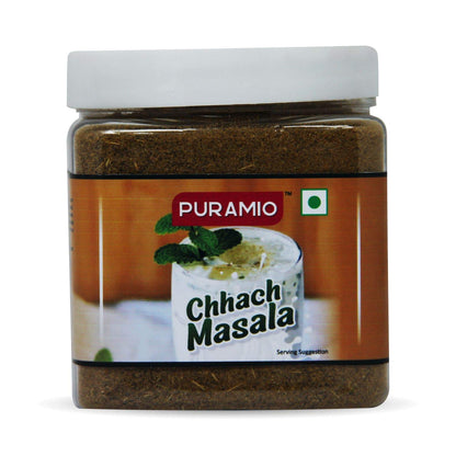 Puramio Premium Home Made Combo Pack - Doodh Masala (125g), Chai Masala (150g) and Chhach Masala , 250g