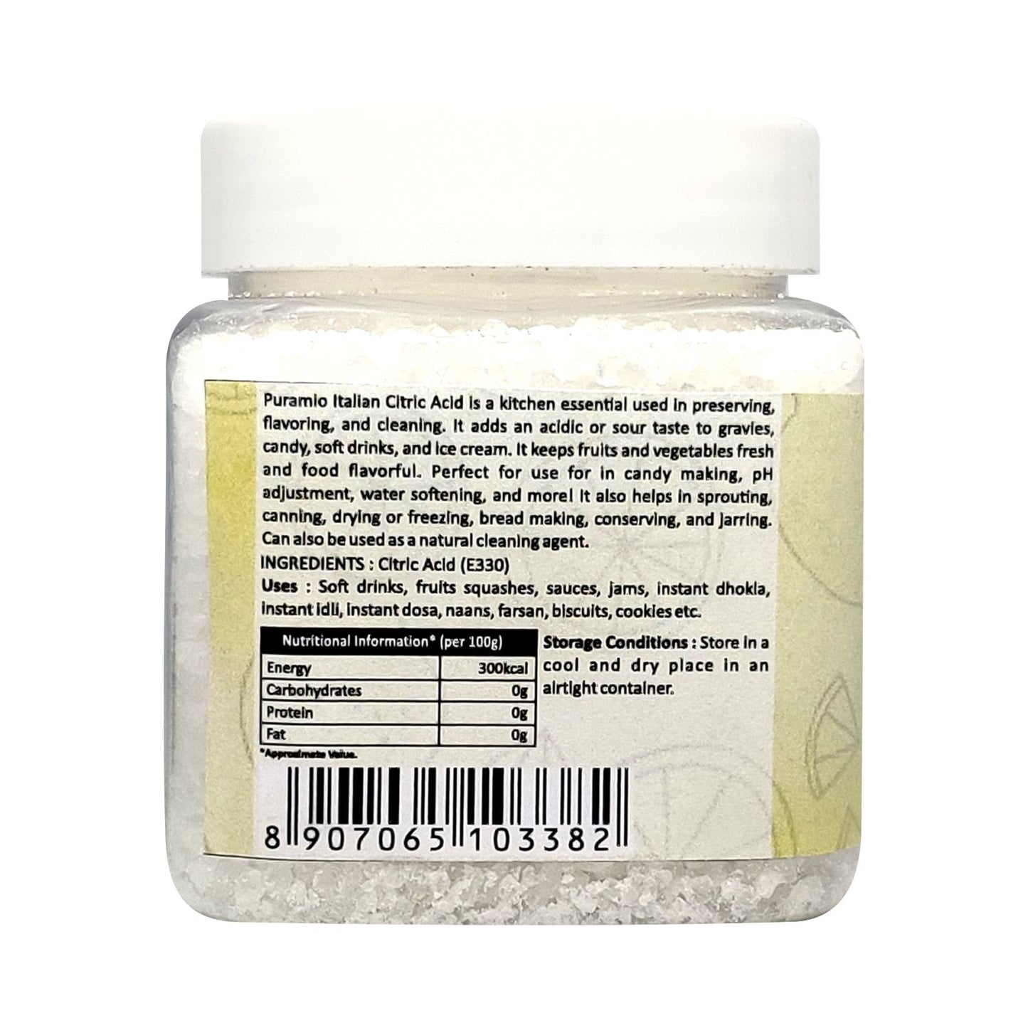 Puramio Citric Acid , 250g