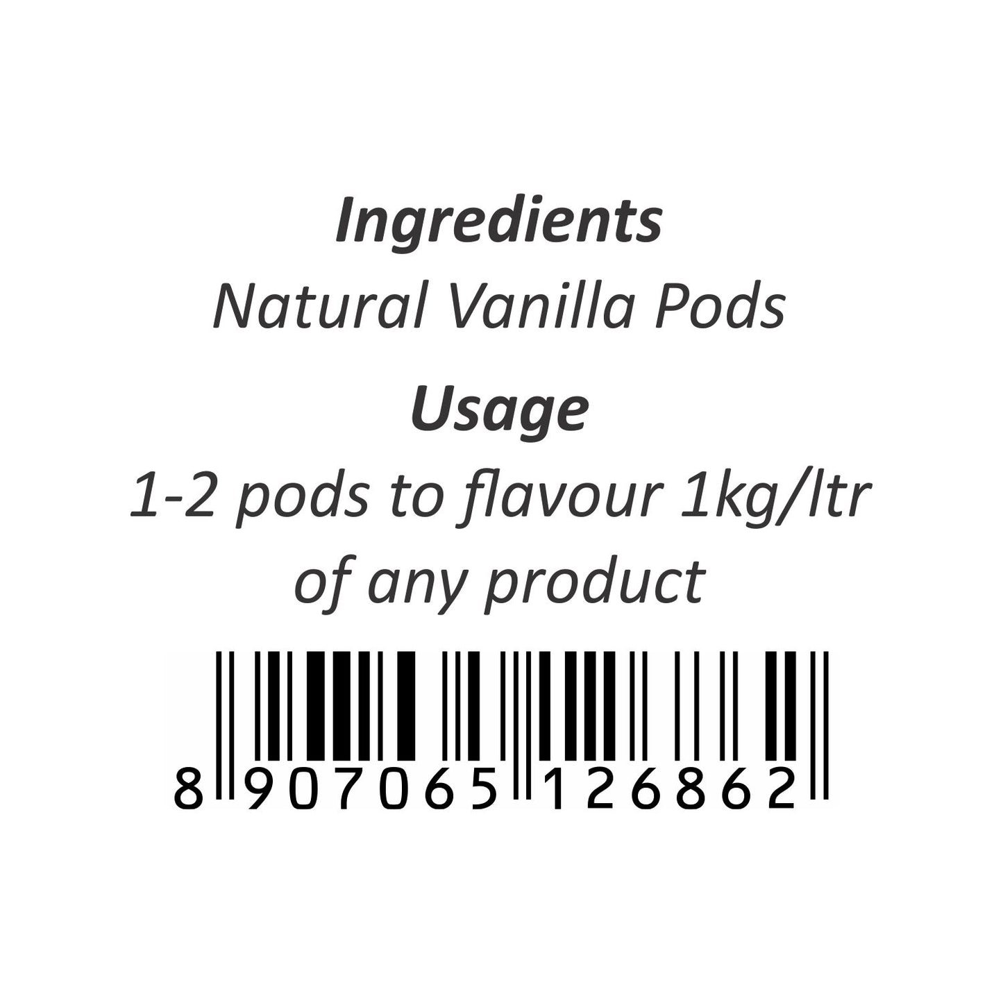 Puramio Vanilla Pods (100% Natural & Pure), 2 Pods - [5 to 7]g