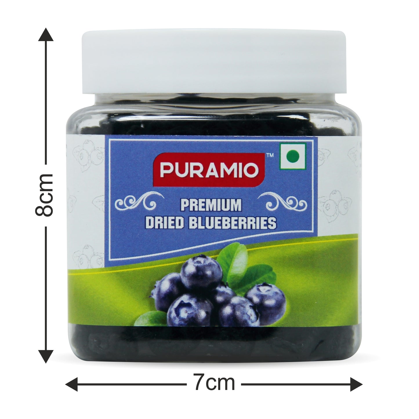 Puramio Premium Dried Blueberry [100% Natural]