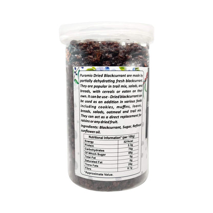 Puramio Dry Fruit Combo Pack of 3 - Blueberry, Cranberry, Blackcurrant, 200g Each