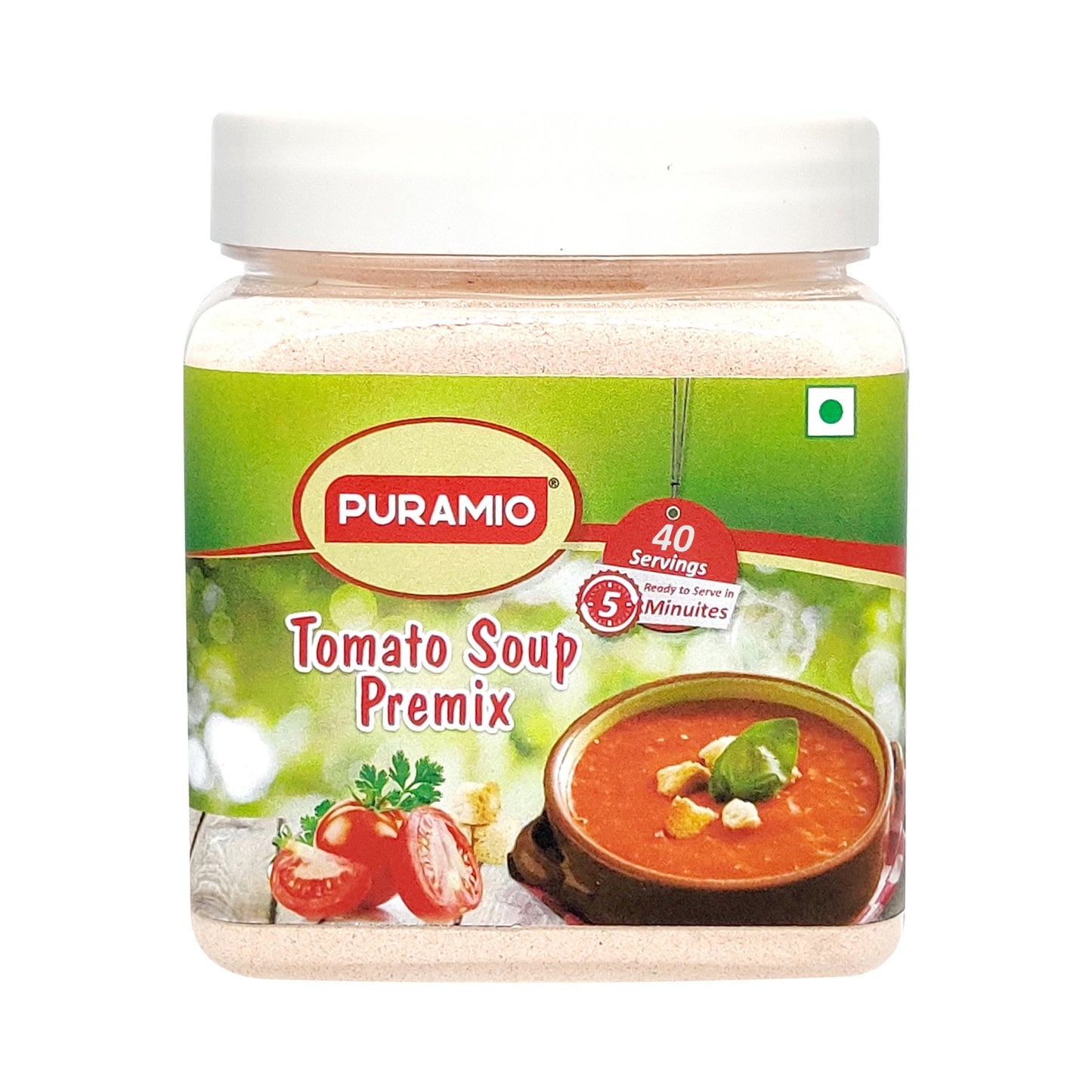 Puramio Instant Tomato Soup Premix [Natural Ingredients and No Artificial Colors Added]