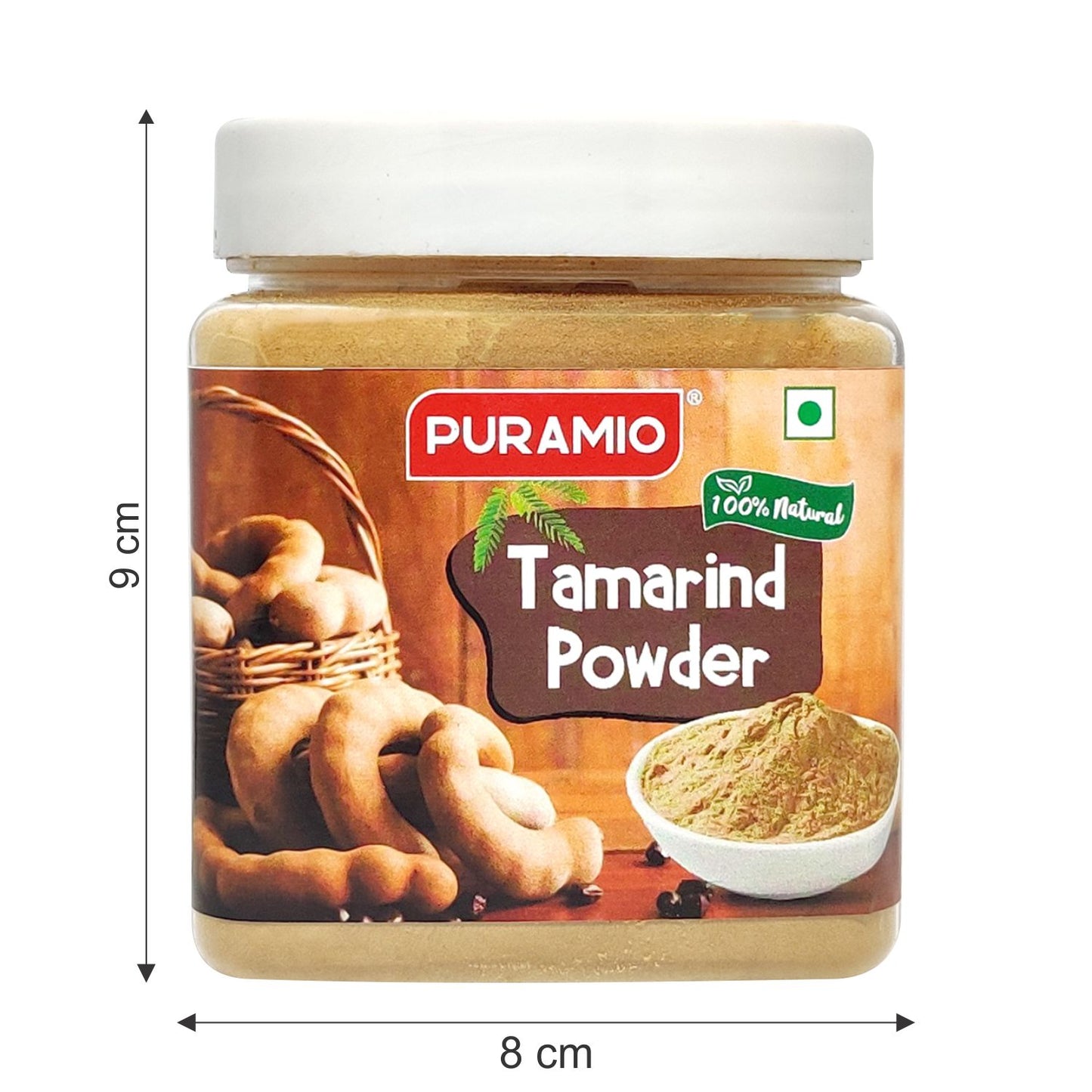 Puramio [100% Natural] Tamarind (Imli) Powder