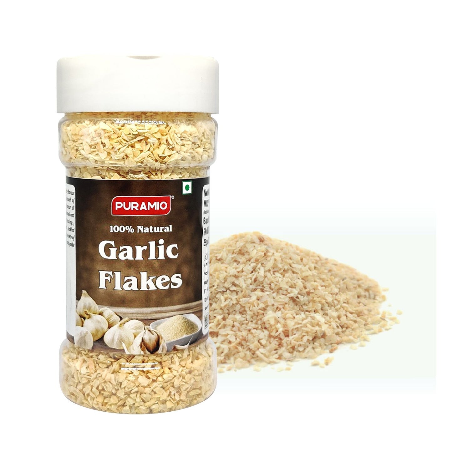 Puramio Garlic Flakes [100% Natural]