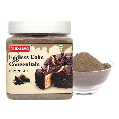 Puramio EGGLESS Cake Concentrate - Chocolate (For Chocolate & Plum Cake)