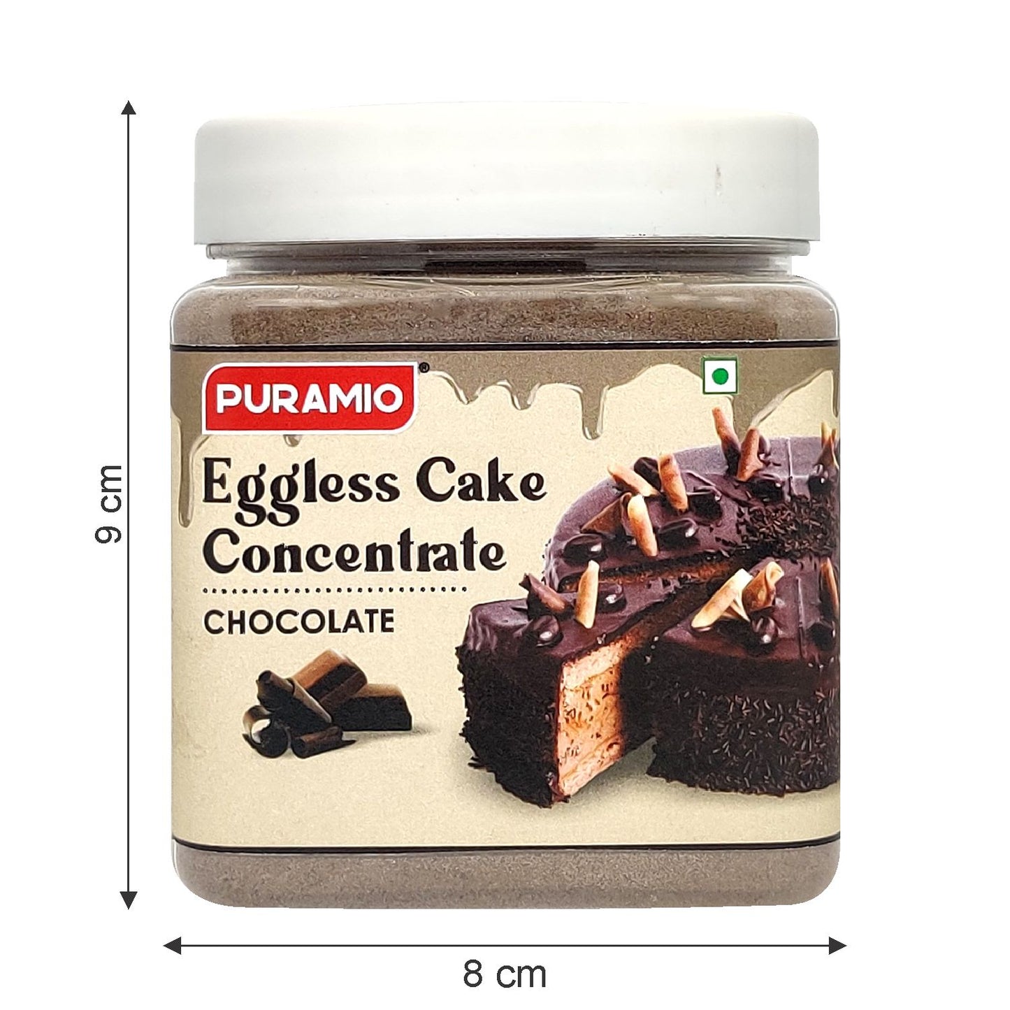 Puramio EGGLESS Cake Concentrate - Chocolate (For Chocolate & Plum Cake)