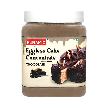 Puramio EGGLESS Cake Concentrate - Chocolate (For Chocolate & Plum Cake)