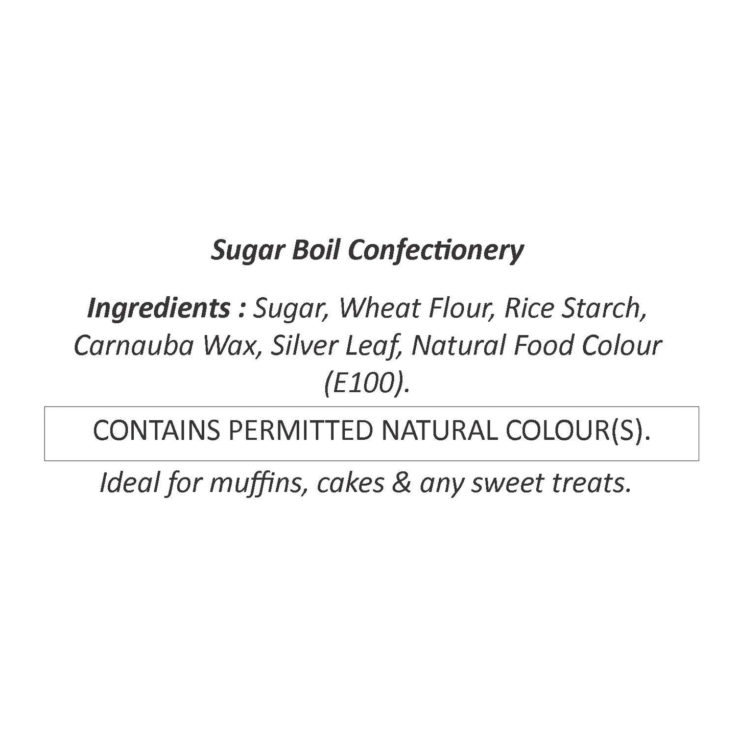 Puramio Combo Pack of 2 Golden & Silver Vermicelli (with Real Silver Vark) for Cake Decoration, (Pack of 2 (100 G))