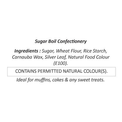 Puramio Combo Pack of 2 Golden & Silver Vermicelli (with Real Silver Vark) for Cake Decoration, (Pack of 2 (100 G))