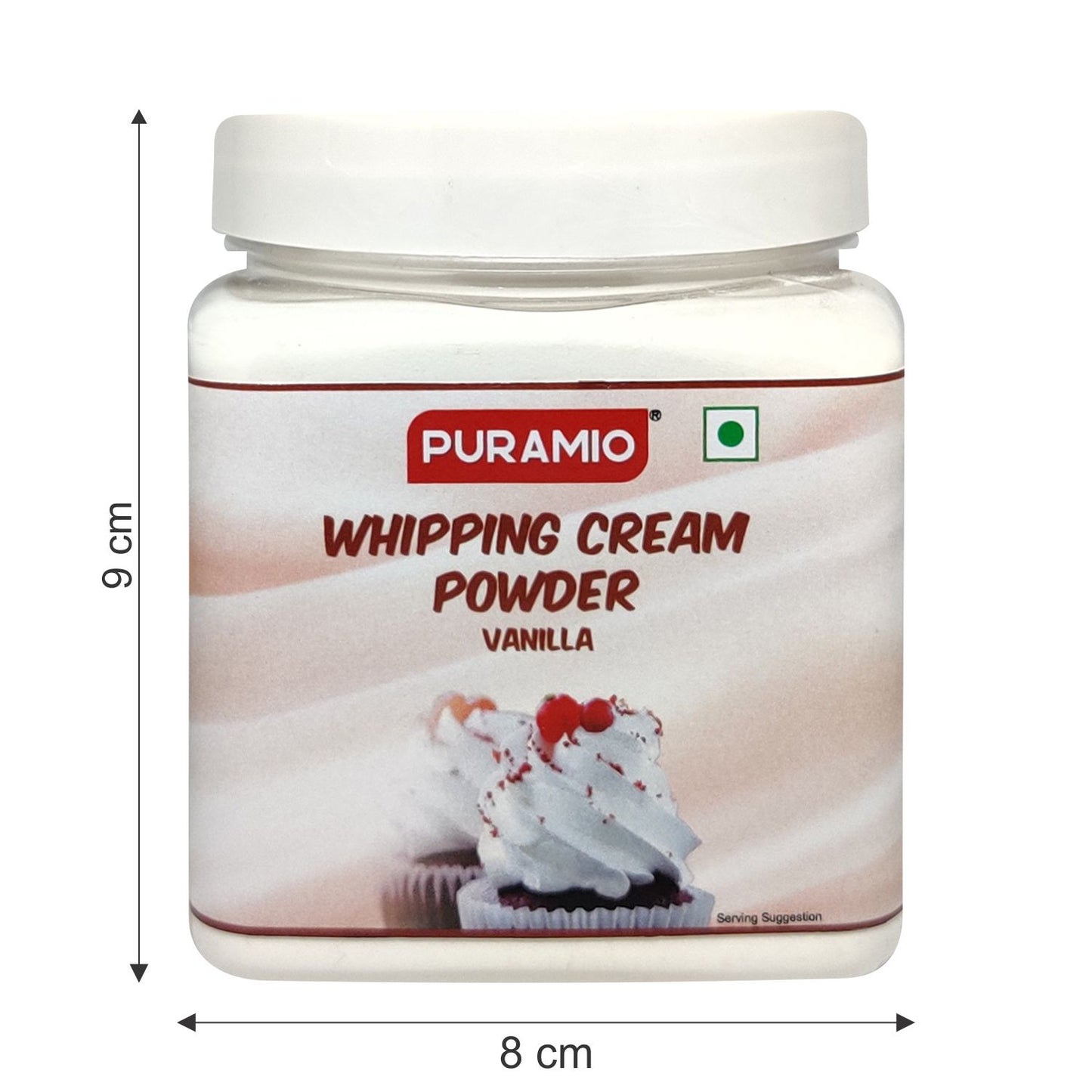 Puramio Whipping Cream Powder- (Vanilla)