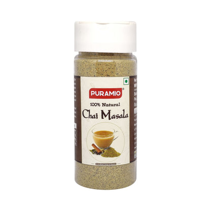 Puramio Tea/Chai Masala - Premium Home Made [Real Indian Spices, 100% Natural, No Added Sugar/Preservatives]