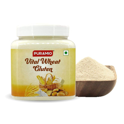 Puramio Combo Pack of- Vital Wheat Gluten-600g & Bread Improver-250g