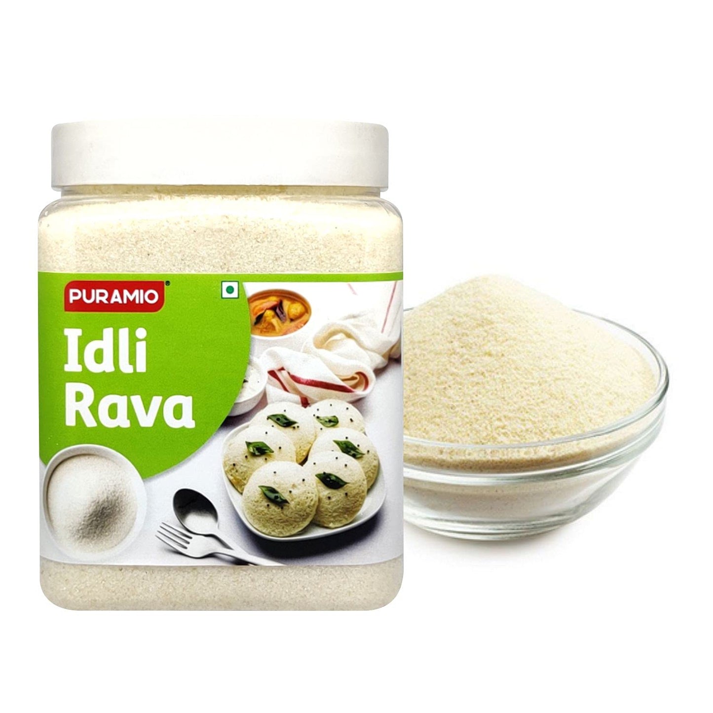 Puramio Combo Pack Of- Ragi Flour, Rice Flour & Idli Rava, 800g Each, (Pack of 3)