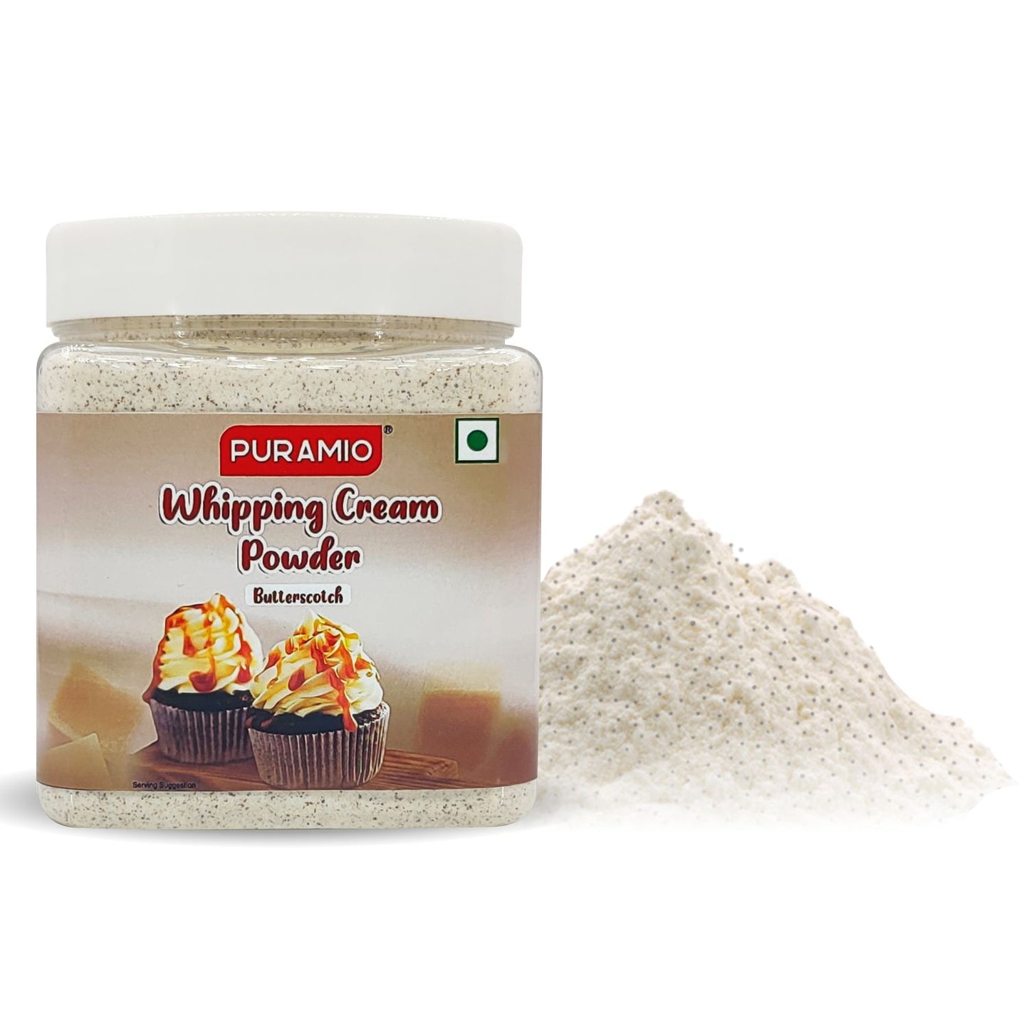 Puramio Whipping Cream Powder (Butterscotch)