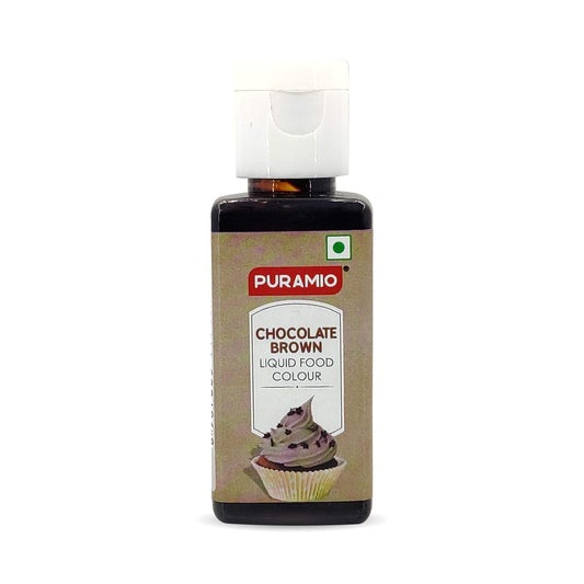 Puramio Liquid Food Colour - Chocolate Brown