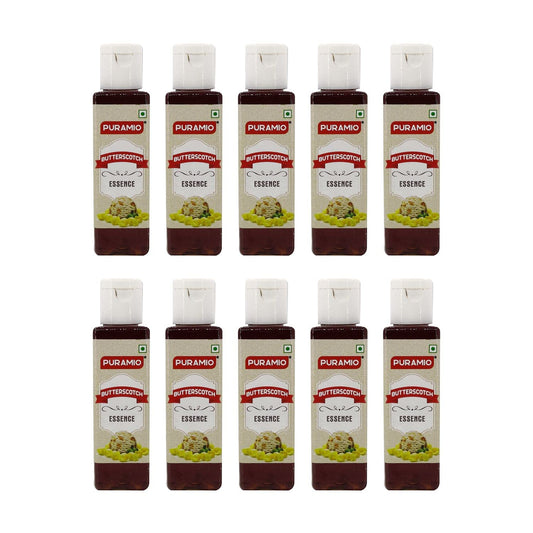 Puramio Butterscotch Culinary Essence - Pack of 10, 30ml Each